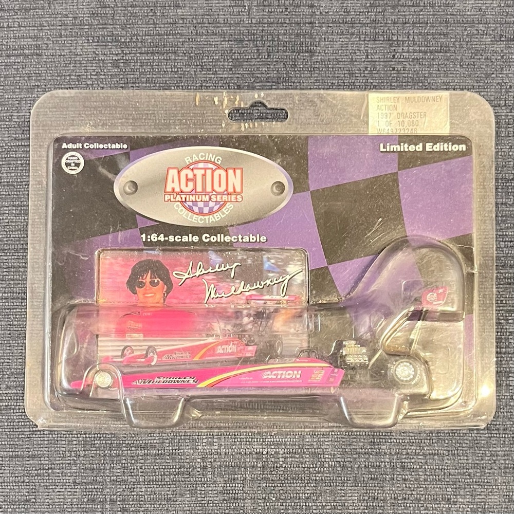 Shirley Muldowney Action 1997 Dragster Limited Edition Collectable SEALED